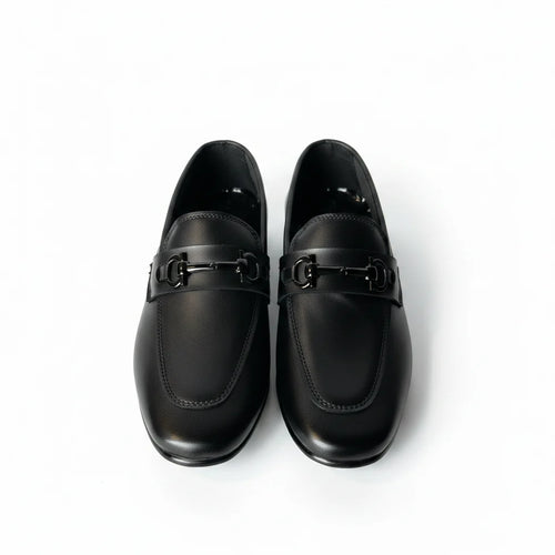 Men’s Premium Horsebit Formal Loafers – Black